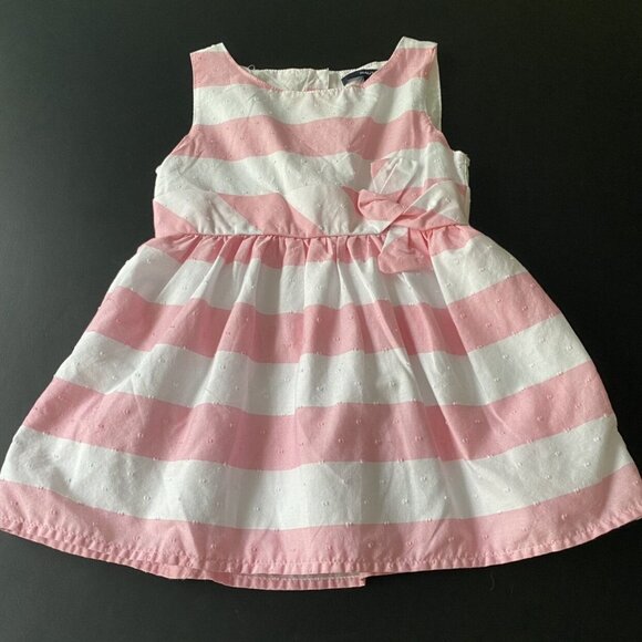 Nautica Pink and White Striped Tunic - Picture 1 of 7